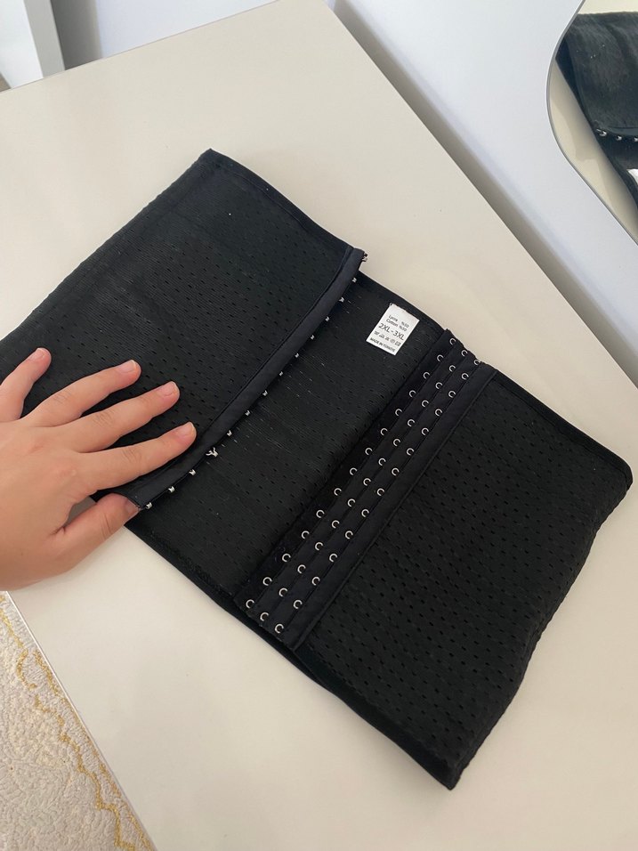 Siyah Midi Emzirme Korsesi - Görsel 3