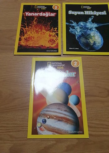 National Geographic Kids Çocuk Kitapları Seti