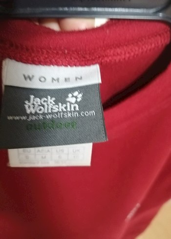 Bordo Çocuk Atlet Jack Wolfskin - Görsel 4