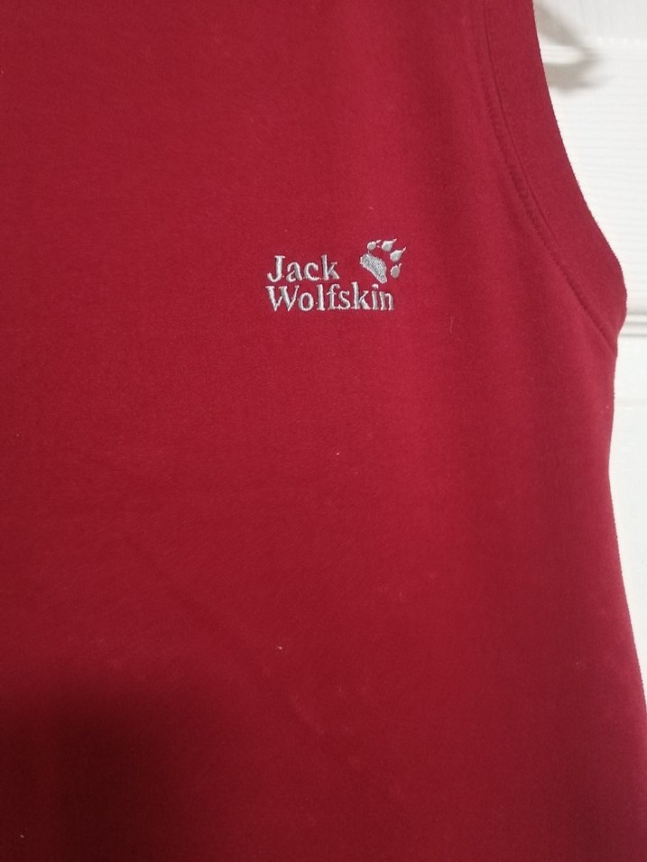 Bordo Çocuk Atlet Jack Wolfskin - Görsel 3