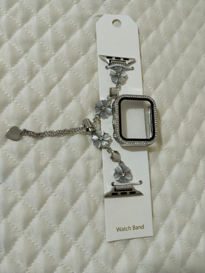 Çiçek Desenli Zincir Detaylı Bohem Kadın Charm - Görsel 4