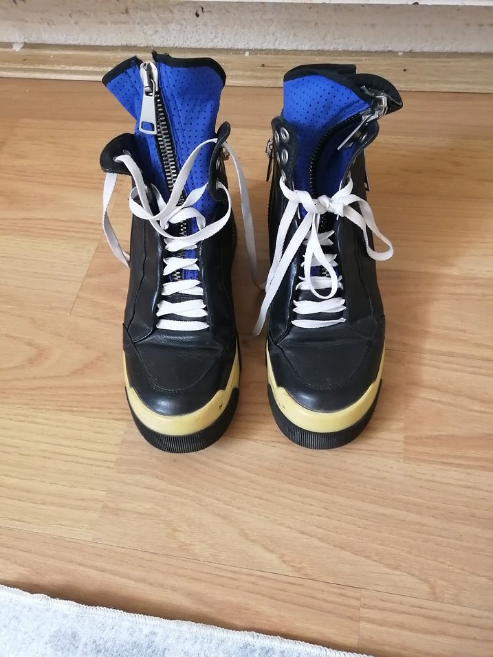 Erkek Spor Ayakkabı Bağcığı Beyaz - Görsel 2