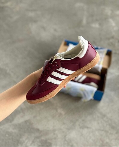 37 Beden bordo Renk adidas Samba Bordeaux