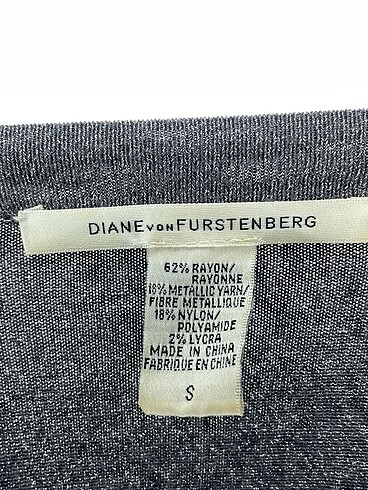 s Beden gri Renk Diane Von Furstenberg Bluz %70 İndirimli.