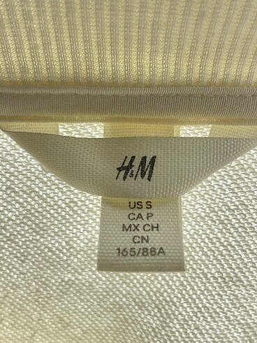 s Beden beyaz Renk H&M Kazak / Triko %70 İndirimli.