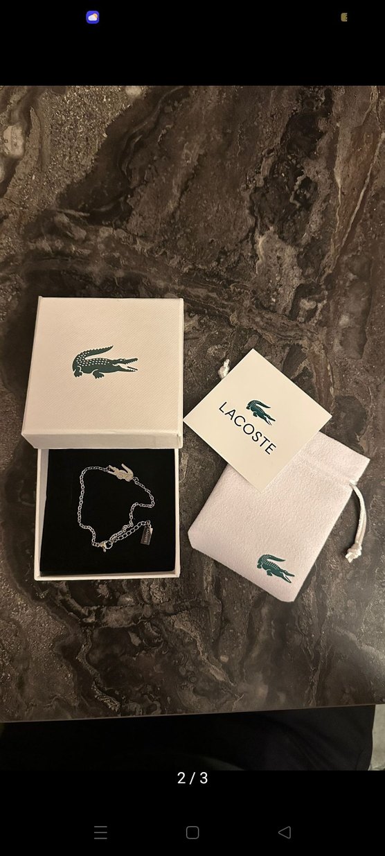 Lacoste Kadın erkek bileklik - Görsel 2