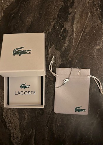 Lacoste Beyaz Kadın Bileklik gümüş - Görsel 2