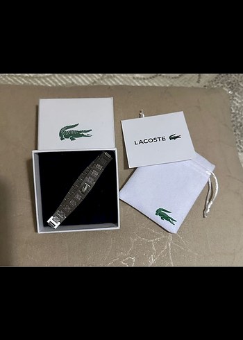 Lacoste Erkek Gri Bileklik - Görsel 2