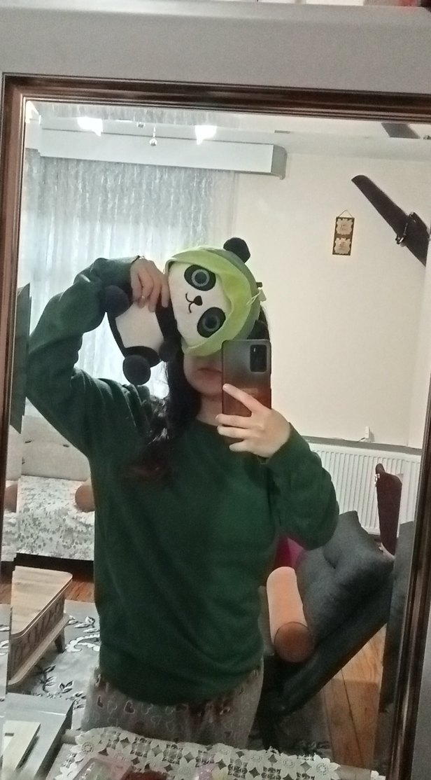 erkek Koyu Yeşil kazak - Görsel 3