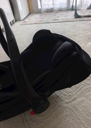 Siyah Bebek Araba Koltuğu puset - Görsel 3