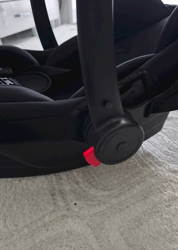 Siyah Bebek Araba Koltuğu puset - Görsel 4