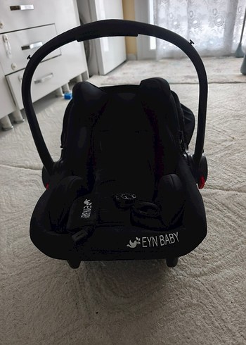 Siyah Bebek Araba Koltuğu puset - Görsel 2