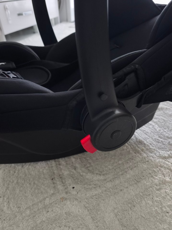 Siyah Bebek Araba Koltuğu puset - Görsel 4