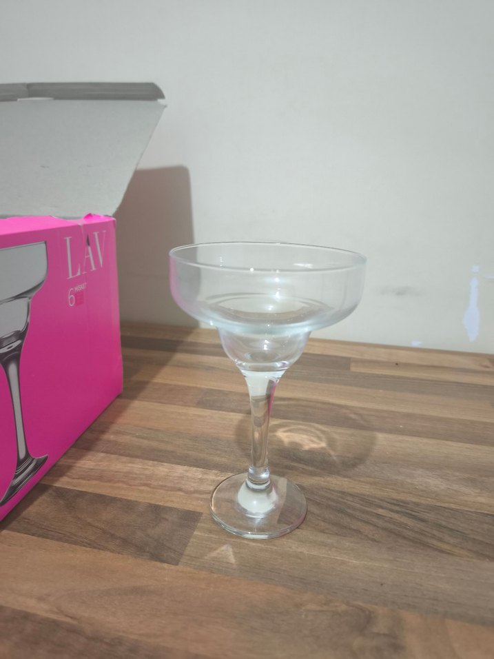 LAV Misket 6'lı Beyaz Kadeh Seti - Görsel 4