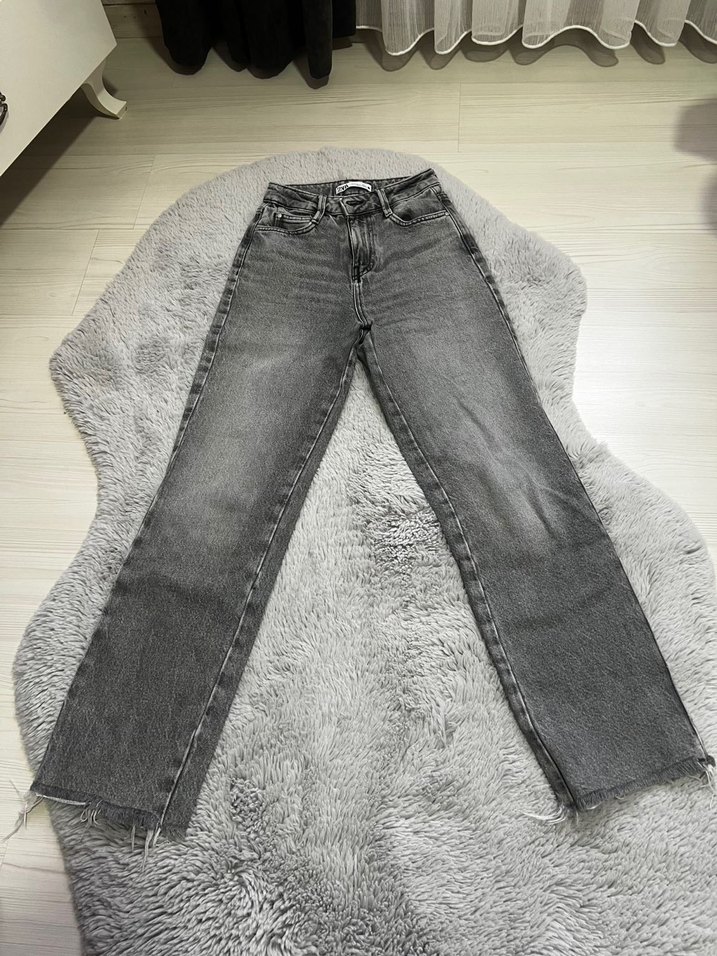 Zara Straight Fit Jean - Görsel 2