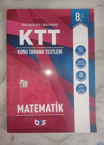 8. Sınıf Matematik KTT Konu Tarama Testleri