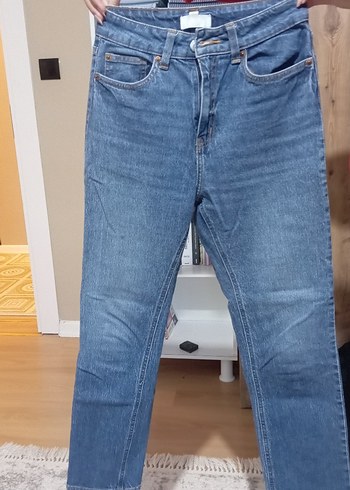 H&M Mavi Kadın Denim Pantolon