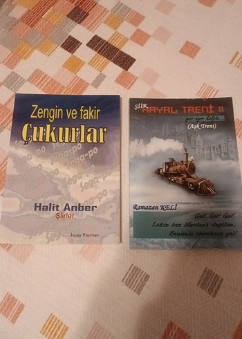 Halit Anber ve Ramazan Keçli Şiir Kitapları