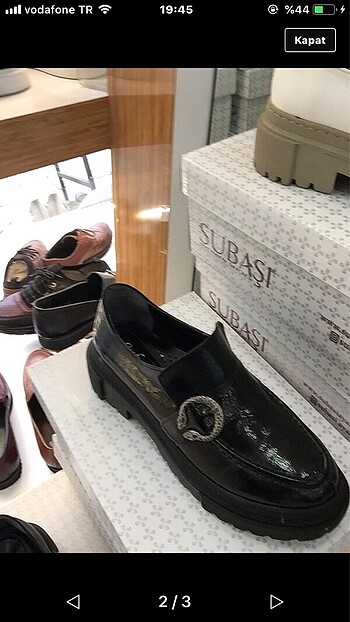 Diğer Kalın taban loafer ayakkabı