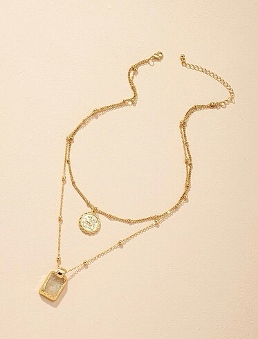 Beden Geometrik Charm Kolye