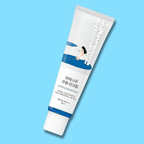 Round lan birch juice sunscreen