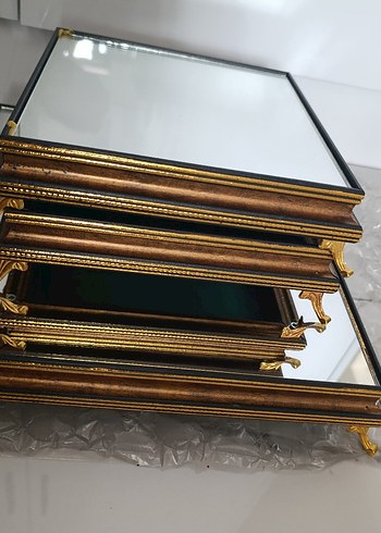 3 lü jardinyer sunum nişan set