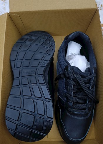 Erkek Siyah Spor Ayakkabı 42 numara - Görsel 4