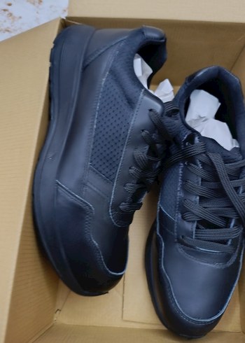 Erkek Siyah Spor Ayakkabı 42 numara - Görsel 3