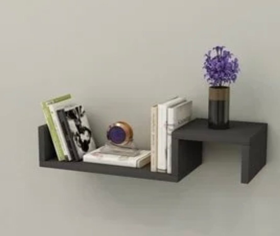 Arnetti Zakkum Makyaj Masası Aynalı 2 Raflı Gri HEDİYE KİTAPLİK - Görsel 4