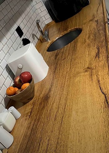 Parlak Kahverengi Ahşap Dekoratif Yüzey 74_300 boyundadir - Görsel 3