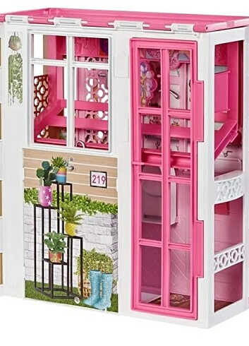 Beden Renk Barbie'nin taşınabilir portatif evi