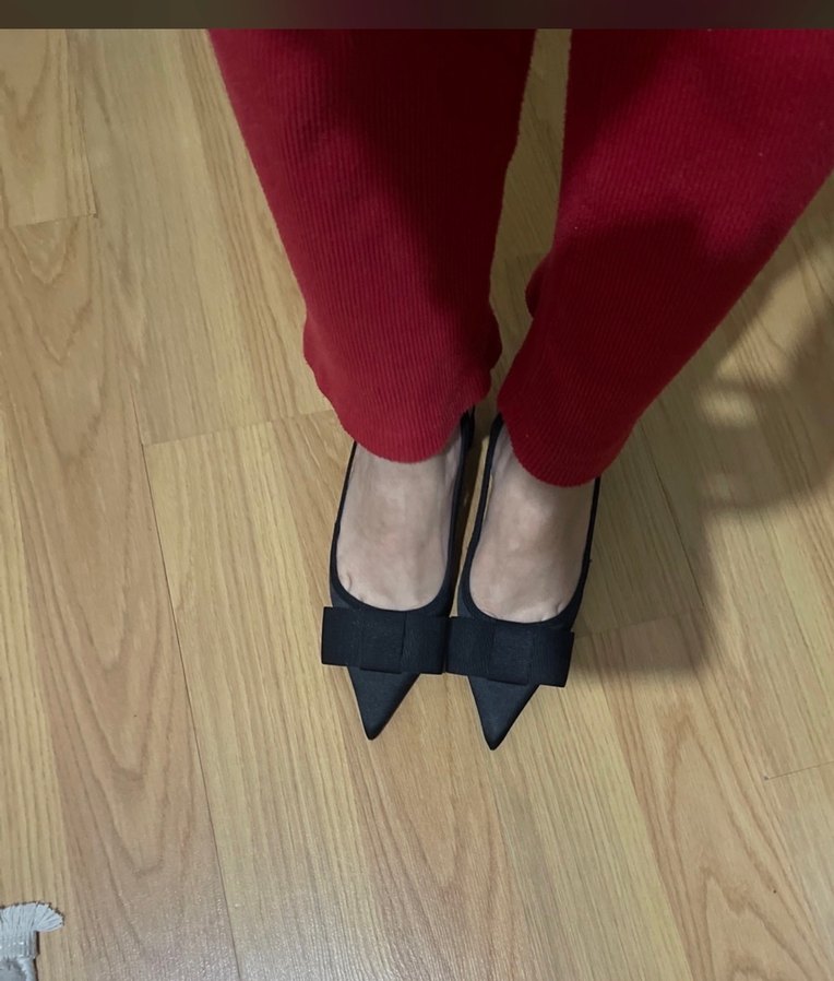 Zara Siyah Kadın Stiletto Topuklu Ayakkabı - Görsel 3