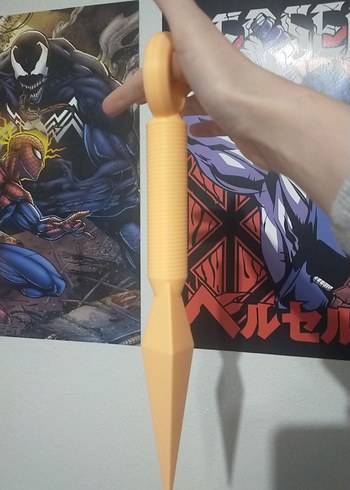 ninja kunai bıçağı 3d print ürünü cosplay - Görsel 2