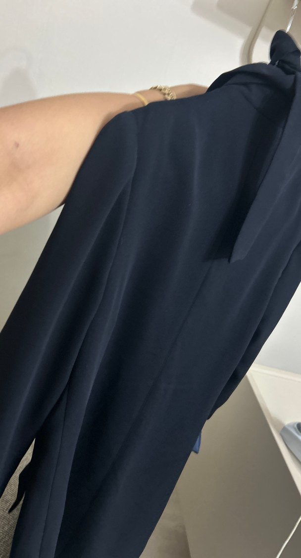 Lacivert Kadın Ofis Blazeri - Görsel 4