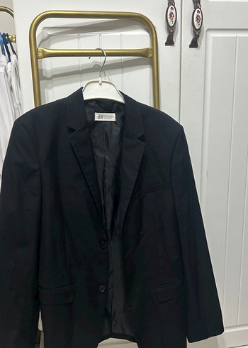H&M Sik Siyah Tek Dugmeli Blazer Ceket H M Orjinal