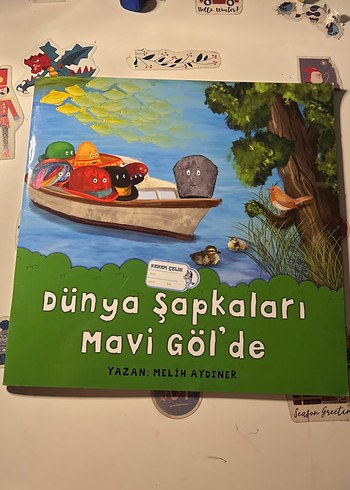 Dünya Şapkaları Mavi Göl'de Çocuk Kitabı - Görsel 2