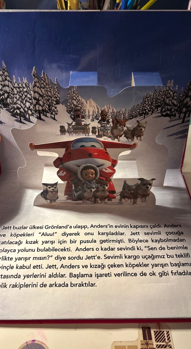 Harika Kanatlar Büyük Yarış Hikaye Kitabı - Görsel 3