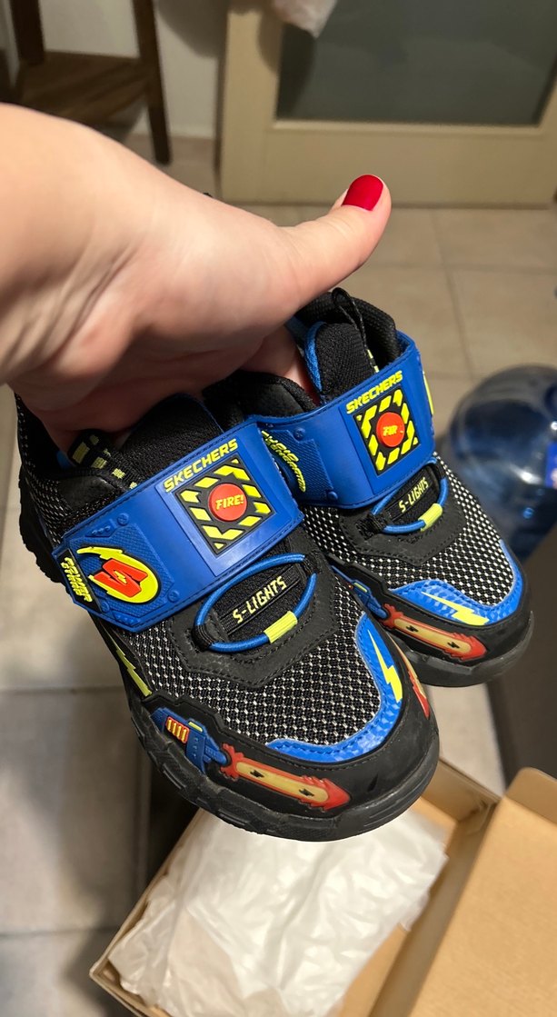 Skechers Erkek Çocuk Spor Ayakkabısı ışıklı sesli - Görsel 3