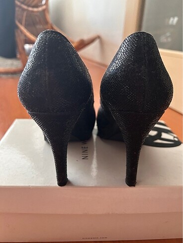 37 Beden siyah Renk Nine west ayakkabı 37