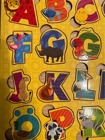 Diğer Alfabe puzzle