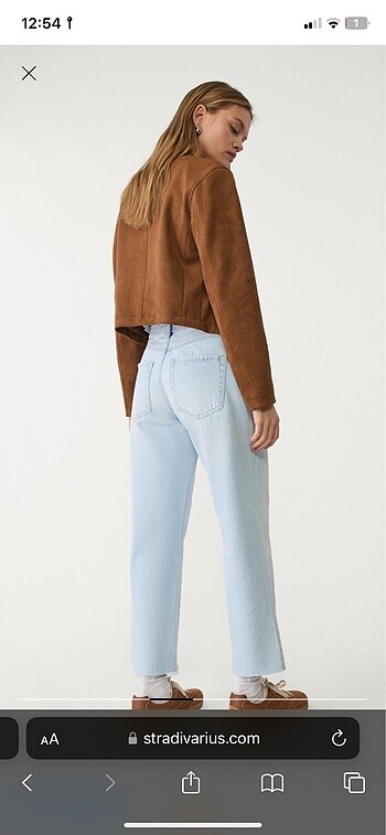xs Beden mavi Renk Stradivarius d96 jean