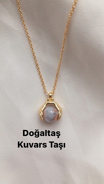 Minimal Doğaltaş Kolye