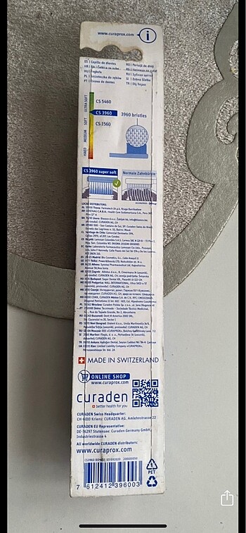 Diğer Curaprox 3960 Super Soft Diş Fırçası