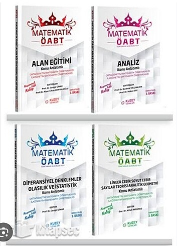 Kuzey Akademi öabt matematik konu anlatımlı kitap 