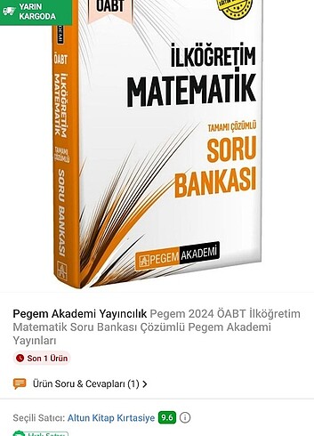 Pegem akademi ilköğretim matematik öğretmenliği soru bankası