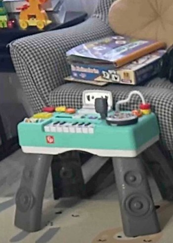 Fisher Price Çocuklar için renkli oyun aktivite piyano