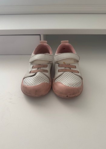Kız Çocuk Pembe Cırtlı Spor Ayakkabı
