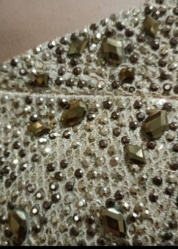 Pembe Drapeli Uzun Abiye Elbise - Görsel 7