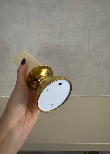 Altın Renkli Led Mum - Görsel 3