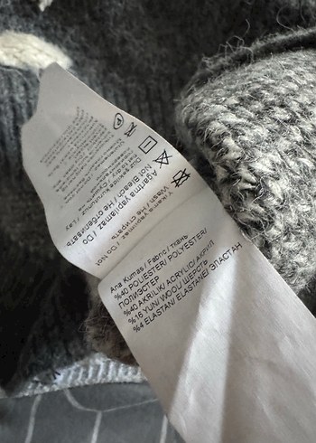 Twist Bulutlu Yünlü Kadın Kazak - Görsel 5